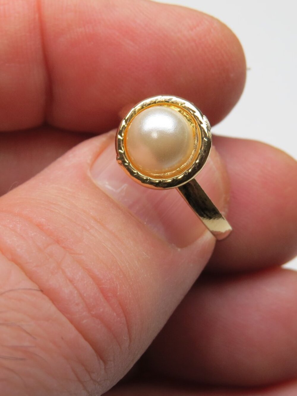14k Pearl Ring